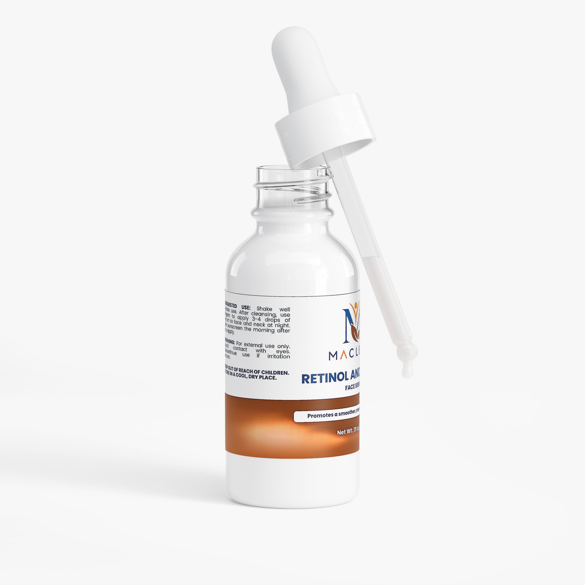 Sérum Visage au Rétinol et aux Peptides