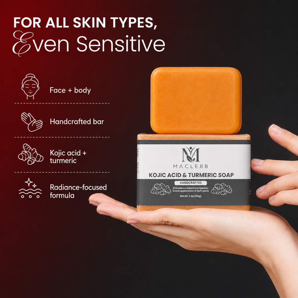 Maclerb Dark Spot Brightening Bar