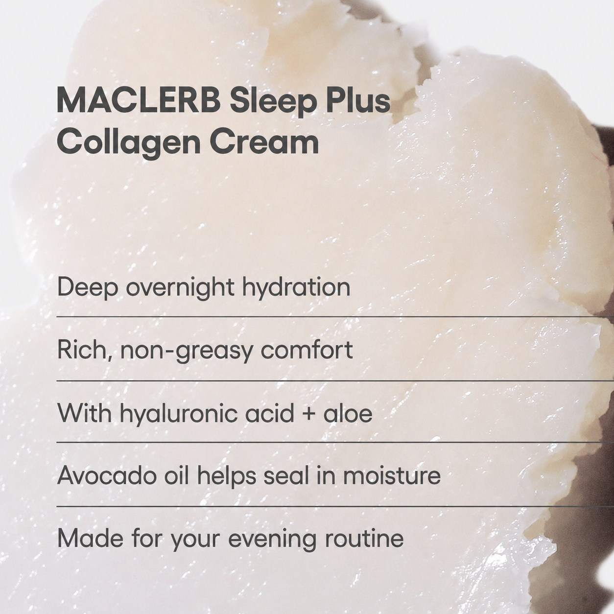 Maclerb Overnight Collagen Cream